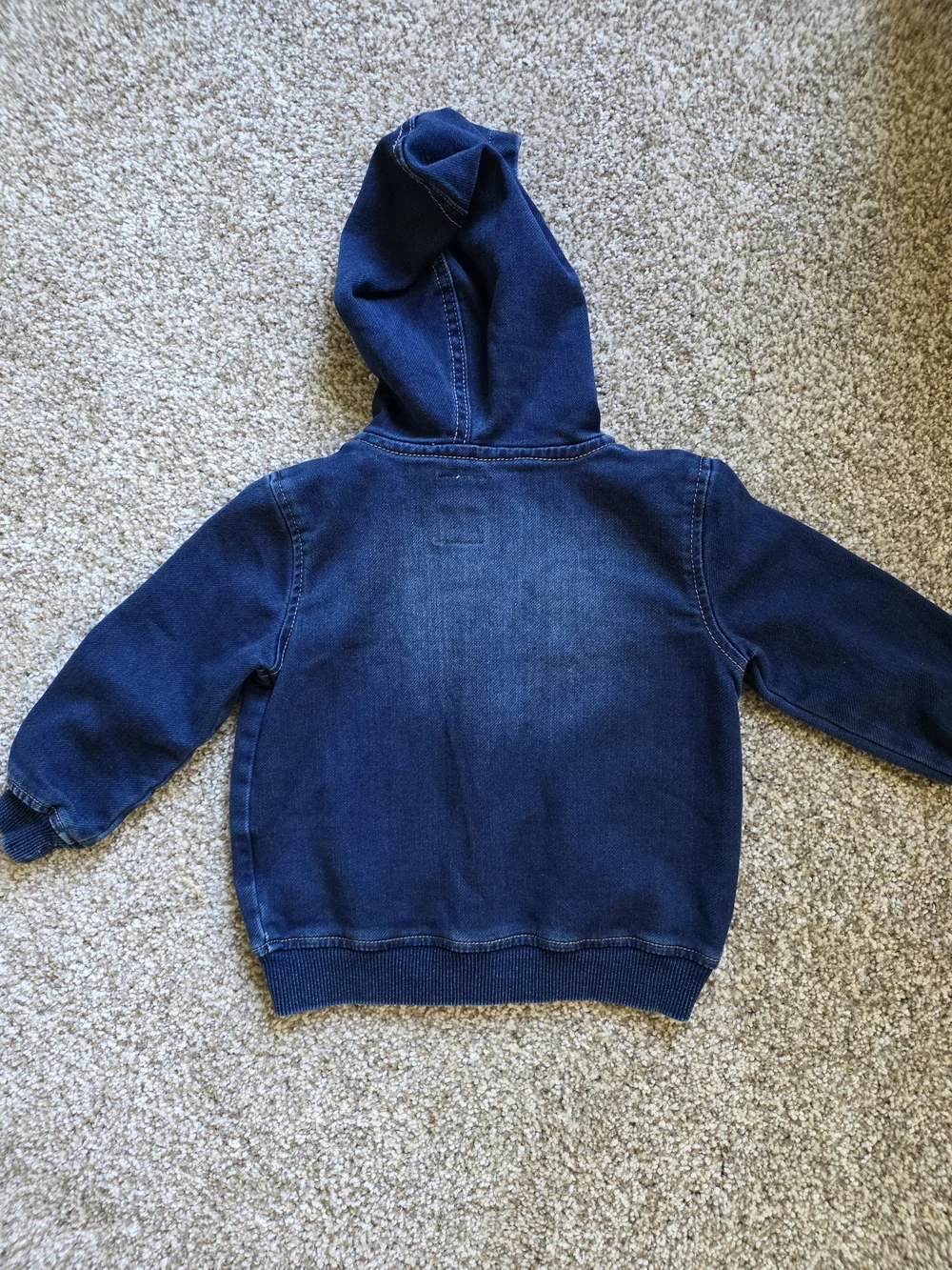 Levi's Toddler Hooded Denim Jacket - Dark Blue